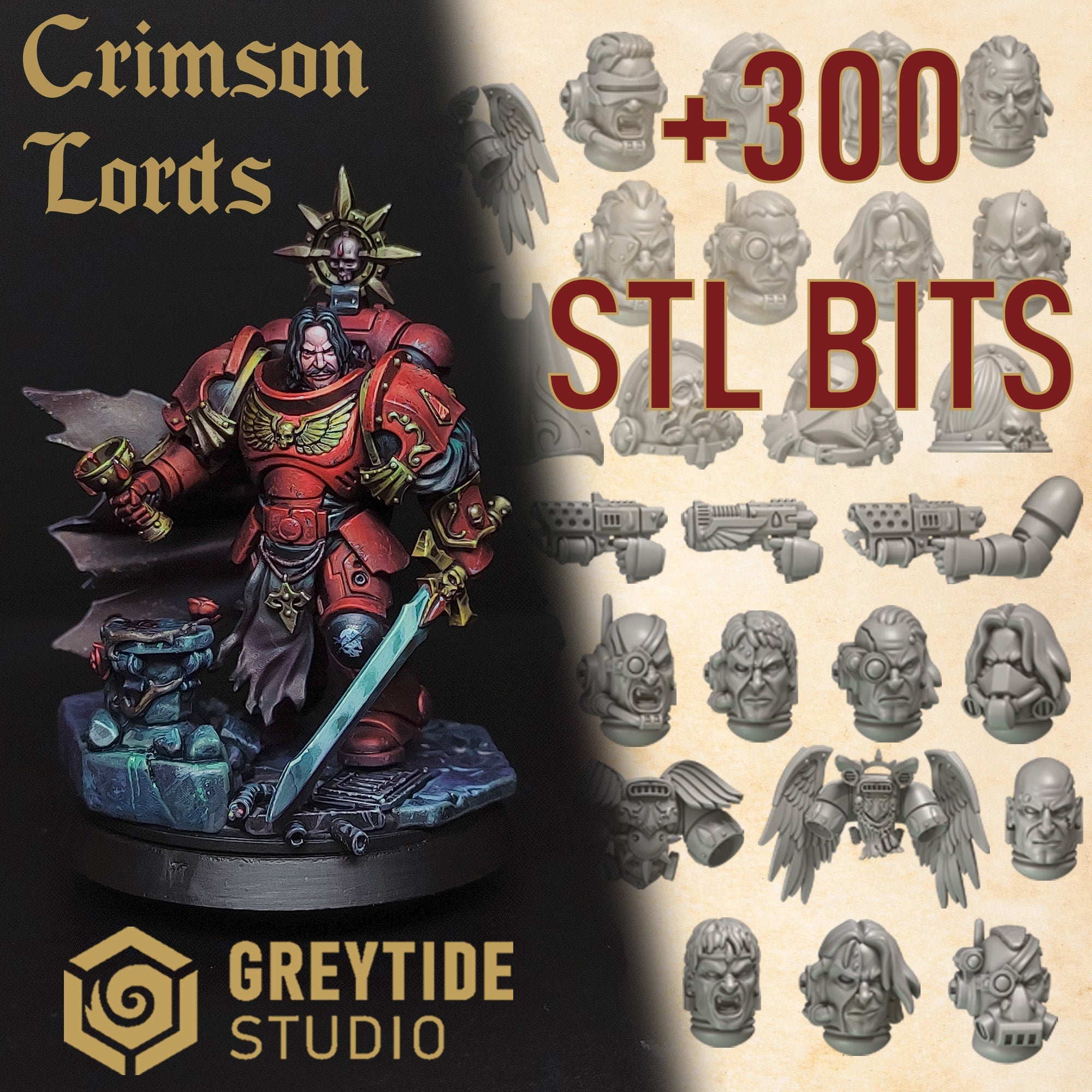 Crimson Lords - Bits Angelicales para Space Marines