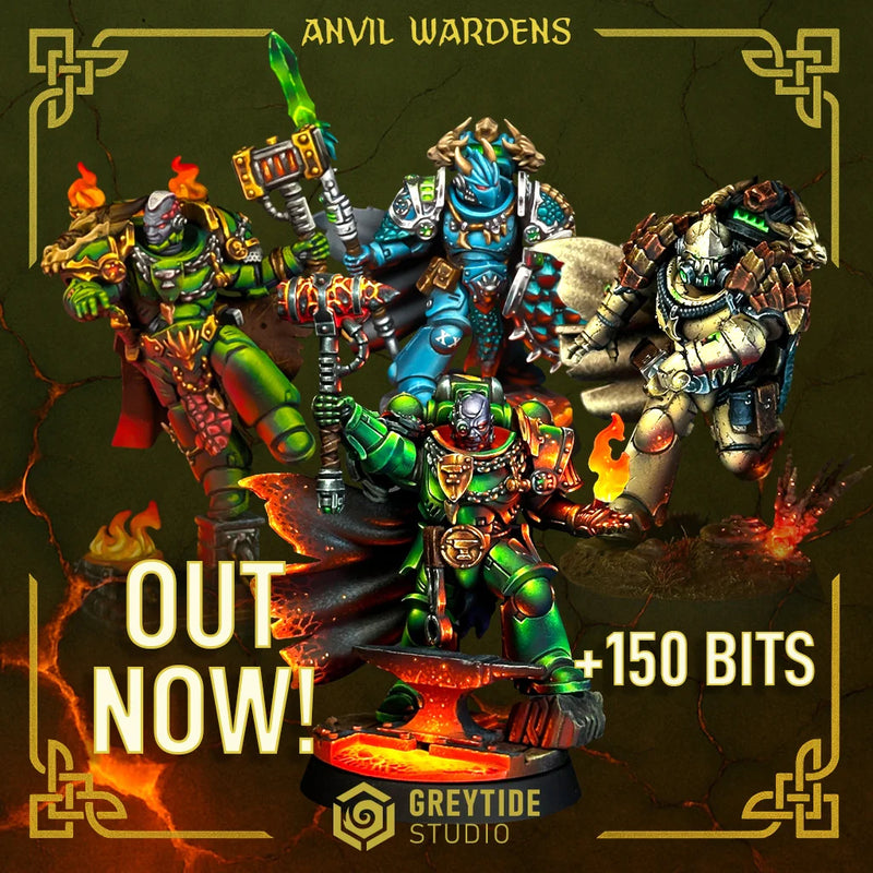 Anvil Wardens - Bits Dracónicos para Space Marines