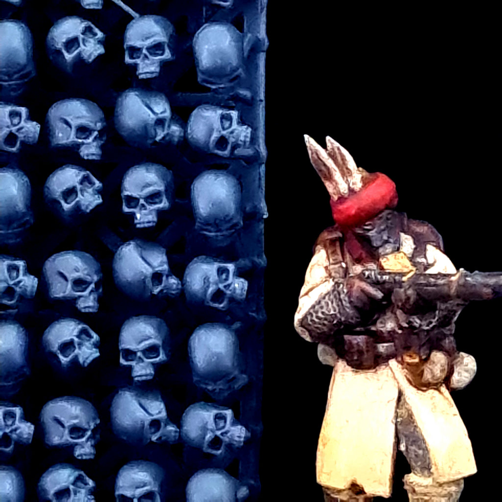 Set de Calaveras para Bases de Miniaturas - 170 Piezas Variadas | Wargaming