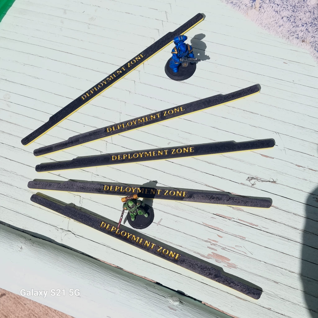 Set de 4 Tokens Deployment Zone - Marcadores de Zona de Despliegue PLA