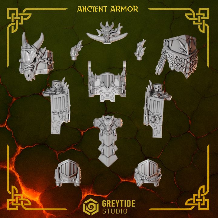 Kit de Armadura para Dreadnought - Anvil Warden - Greytide Studio