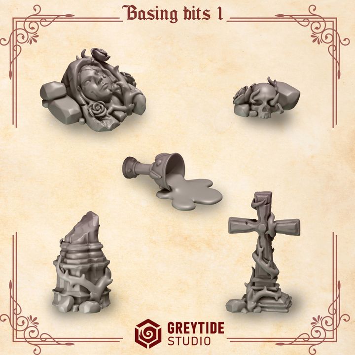 Crimson Lords Base Bits - Space Marines - Greytide Studio