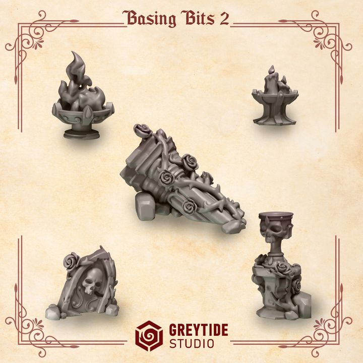 Crimson Lords Base Bits - Space Marines - Greytide Studio