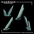 Cristales de Resina para Bases Miniaturas Vol. 2 - Warzone Miniature