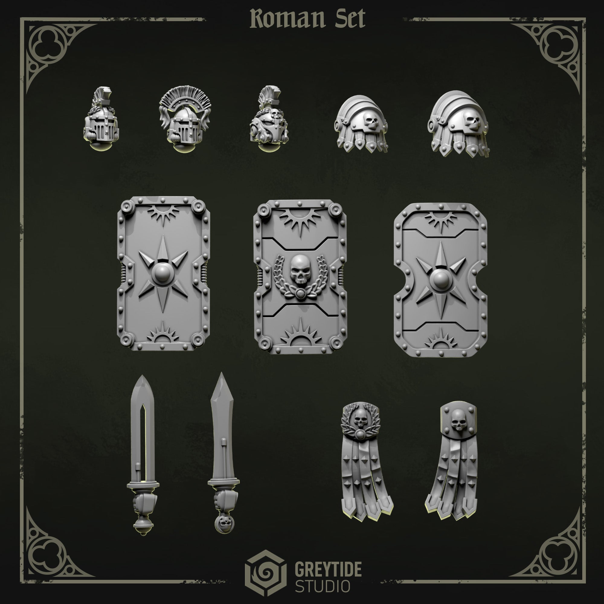 Eternal Pilgrims Roman Set (32 piezas) - Space Marines - Greytide Studio