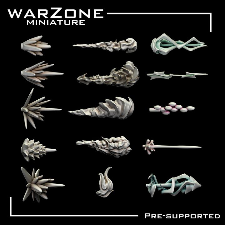 Pack de Efectos de Disparos - Warzone Miniature