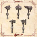 Crimson Lords Martillos de una Mano - Space Marines - Greytide Studio