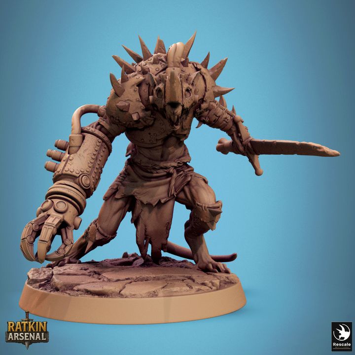 Set de Ratfolks Elite Gunners (7 Modelos) - Rescale Miniatures