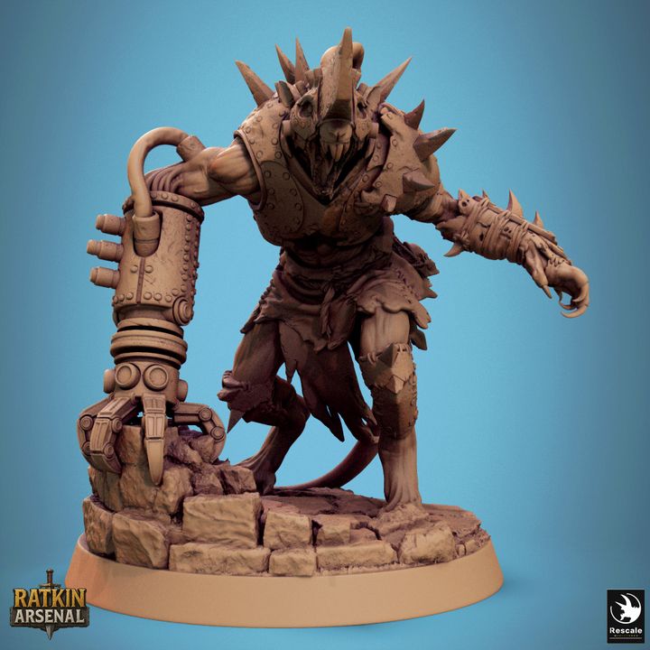 Set de Ratfolks Elite Gunners (7 Modelos) - Rescale Miniatures