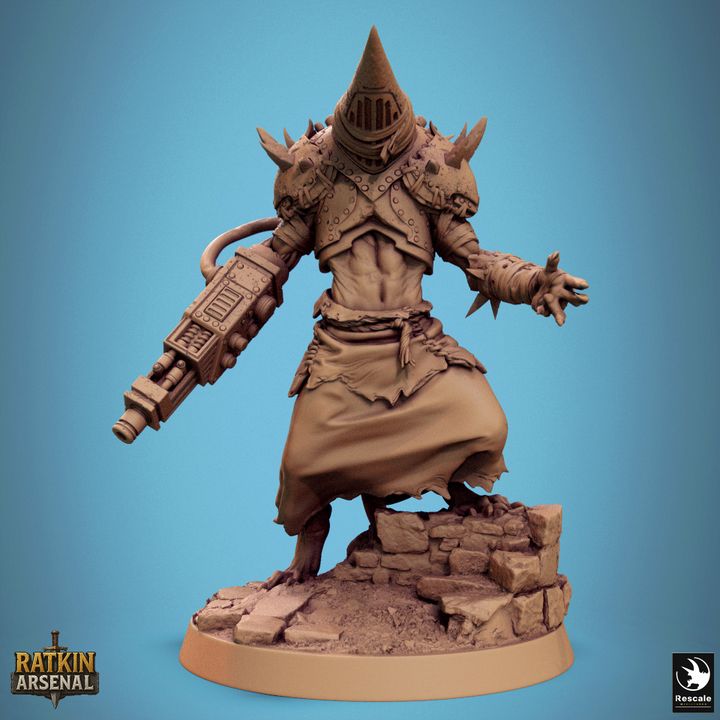 Set de Ratfolks Mutilated Mask (8 Modelos) - Rescale Miniatures