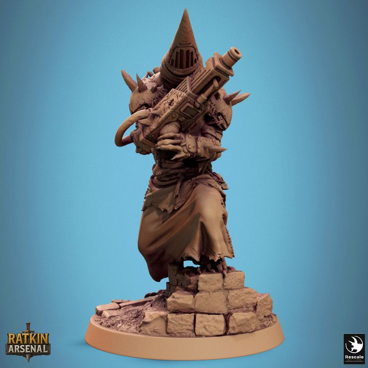 Set de Ratfolks Mutilated Mask (8 Modelos) - Rescale Miniatures