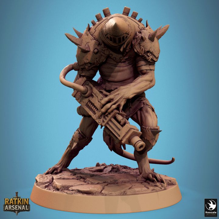 Set de Ratfolks Mutilated Mask (8 Modelos) - Rescale Miniatures