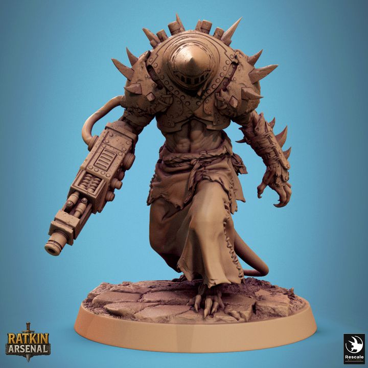 Set de Ratfolks Mutilated Mask (8 Modelos) - Rescale Miniatures