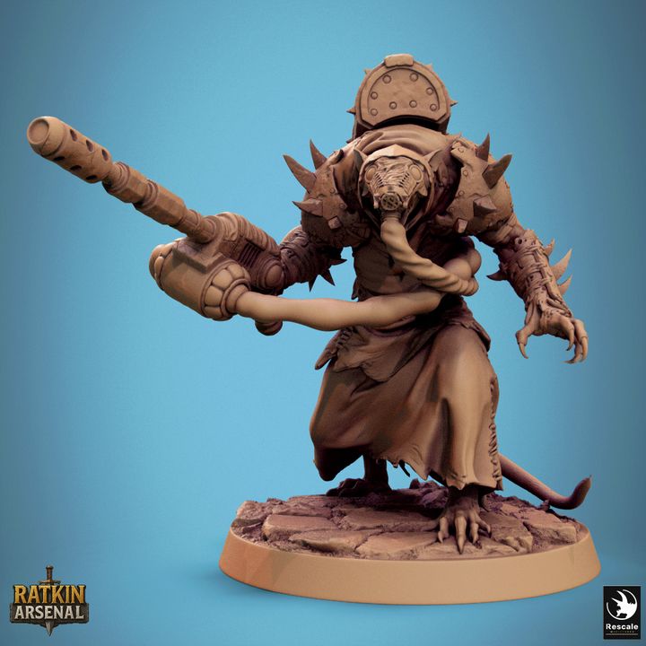 Set de Ratfolks Plague Plasma (8 Modelos) - Rescale Miniatures