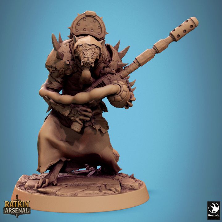 Set de Ratfolks Plague Plasma (8 Modelos) - Rescale Miniatures