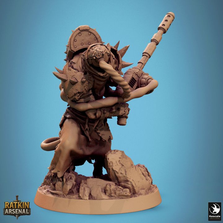 Set de Ratfolks Plague Plasma (8 Modelos) - Rescale Miniatures
