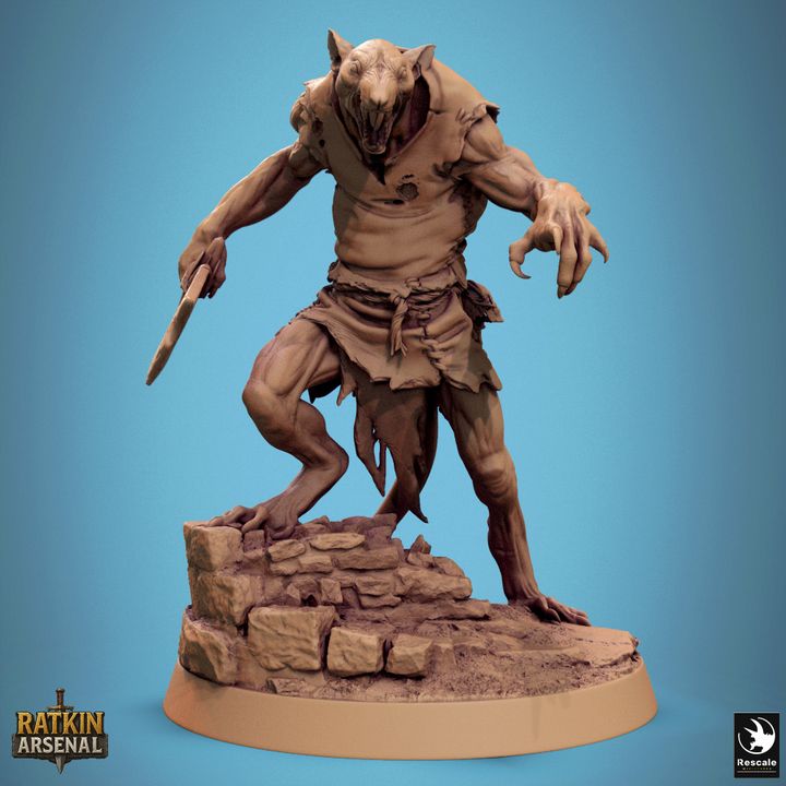 Set de Ratfolks Soldiers (20 Modelos) - Rescale Miniatures