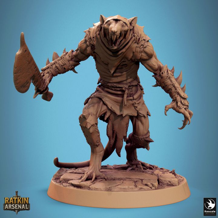 Set de Ratfolks Soldiers (20 Modelos) - Rescale Miniatures