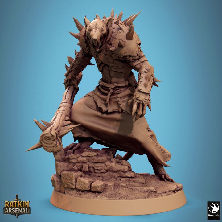 Set de Ratfolks Soldiers (20 Modelos) - Rescale Miniatures