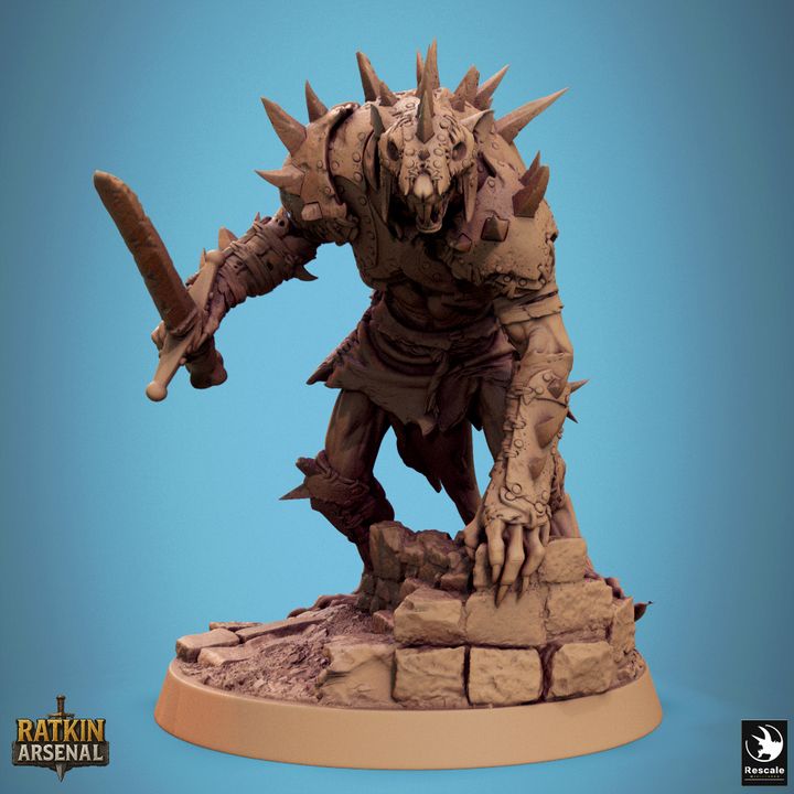Set de Ratfolks Soldiers (20 Modelos) - Rescale Miniatures