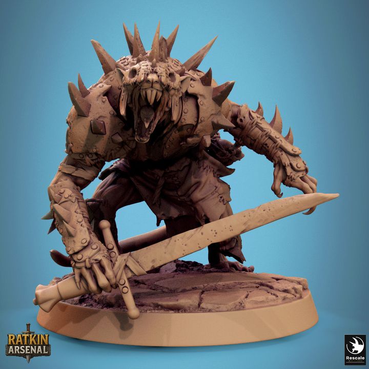 Set de Ratfolks Soldiers (20 Modelos) - Rescale Miniatures