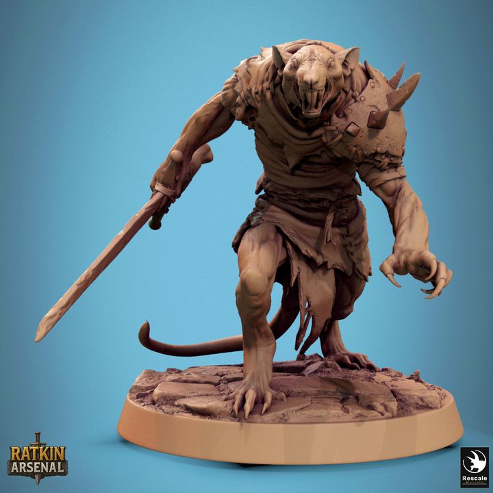 Set de Ratfolks Soldiers (20 Modelos) - Rescale Miniatures