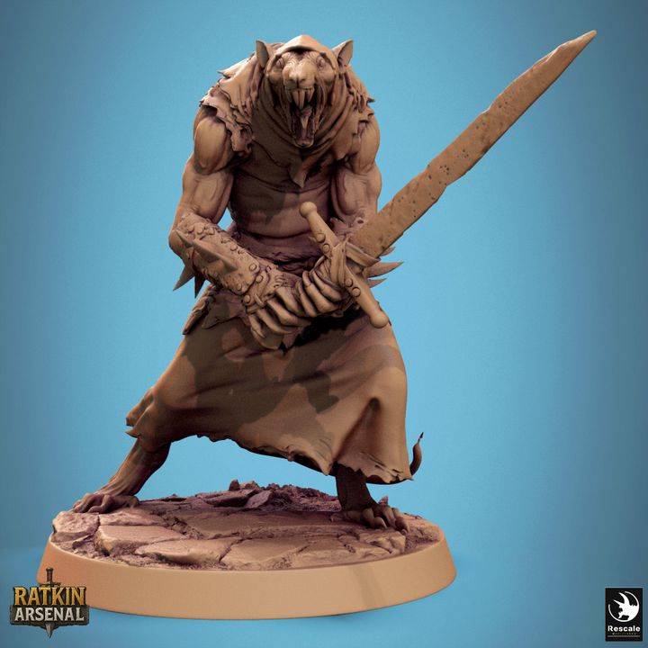 Set de Ratfolks Soldiers (20 Modelos) - Rescale Miniatures