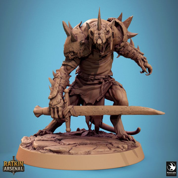 Set de Ratfolks Soldiers (20 Modelos) - Rescale Miniatures