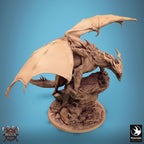 Miniatura de Dragón Rojo - Rescale Miniatures