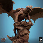 Miniatura de Dragón Rojo - Rescale Miniatures