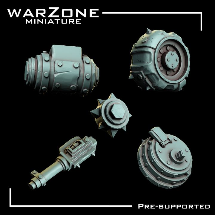 Bits de Vehículos Orkos vol. 4 - Tiras de Tanque y Partes de Vehículos