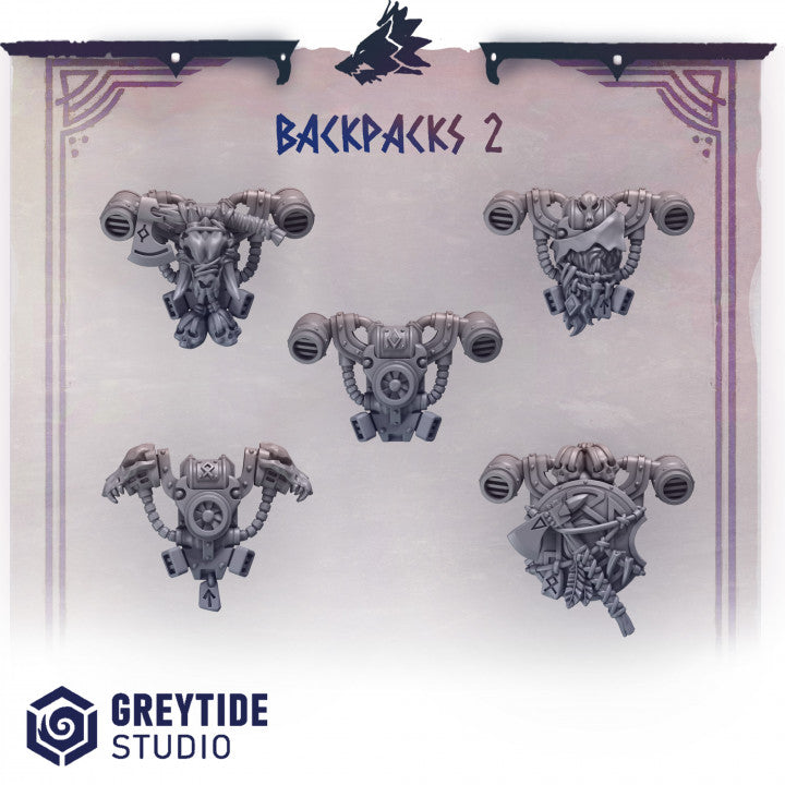 Primal Hounds Backpacks - Space Marines - Greytide Studio