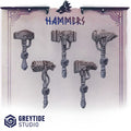 Primal Hounds Martillos de una Mano - Space Marines - Greytide Studio