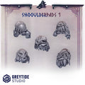 Primal Hounds Hombreras - Space Marines - Greytide Studio