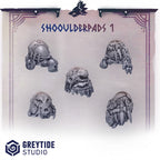 Primal Hounds Hombreras - Space Marines - Greytide Studio