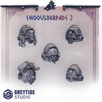 Primal Hounds Hombreras - Space Marines - Greytide Studio