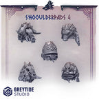 Primal Hounds Hombreras - Space Marines - Greytide Studio