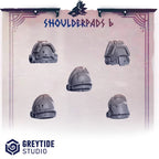 Primal Hounds Hombreras - Space Marines - Greytide Studio