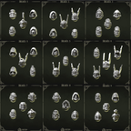 Eternal Pilgrims Cabezas y Cascos (10 diseños) - Space Marines - Greytide Studio