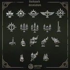 Eternal Pilgrims Power Pack Decorations (x54) - Space Marines - Greytide Studio