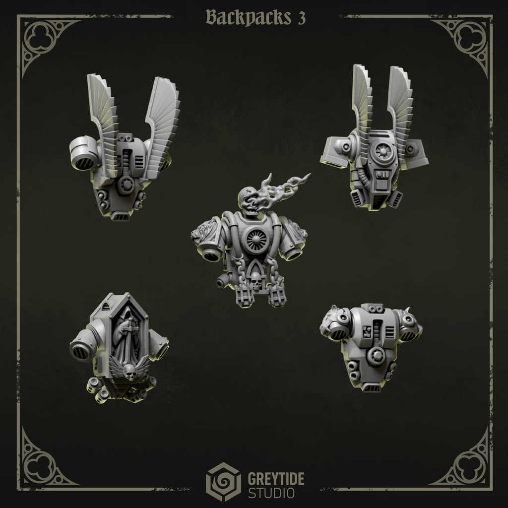 Eternal Pilgrims Power Packs - Space Marines - Greytide Studio
