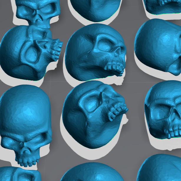 Set de Calaveras para Bases de Miniaturas - 170 Piezas Variadas | Wargaming