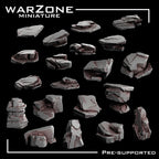 Rocas de Resina para bases de Miniaturas Vol. 2