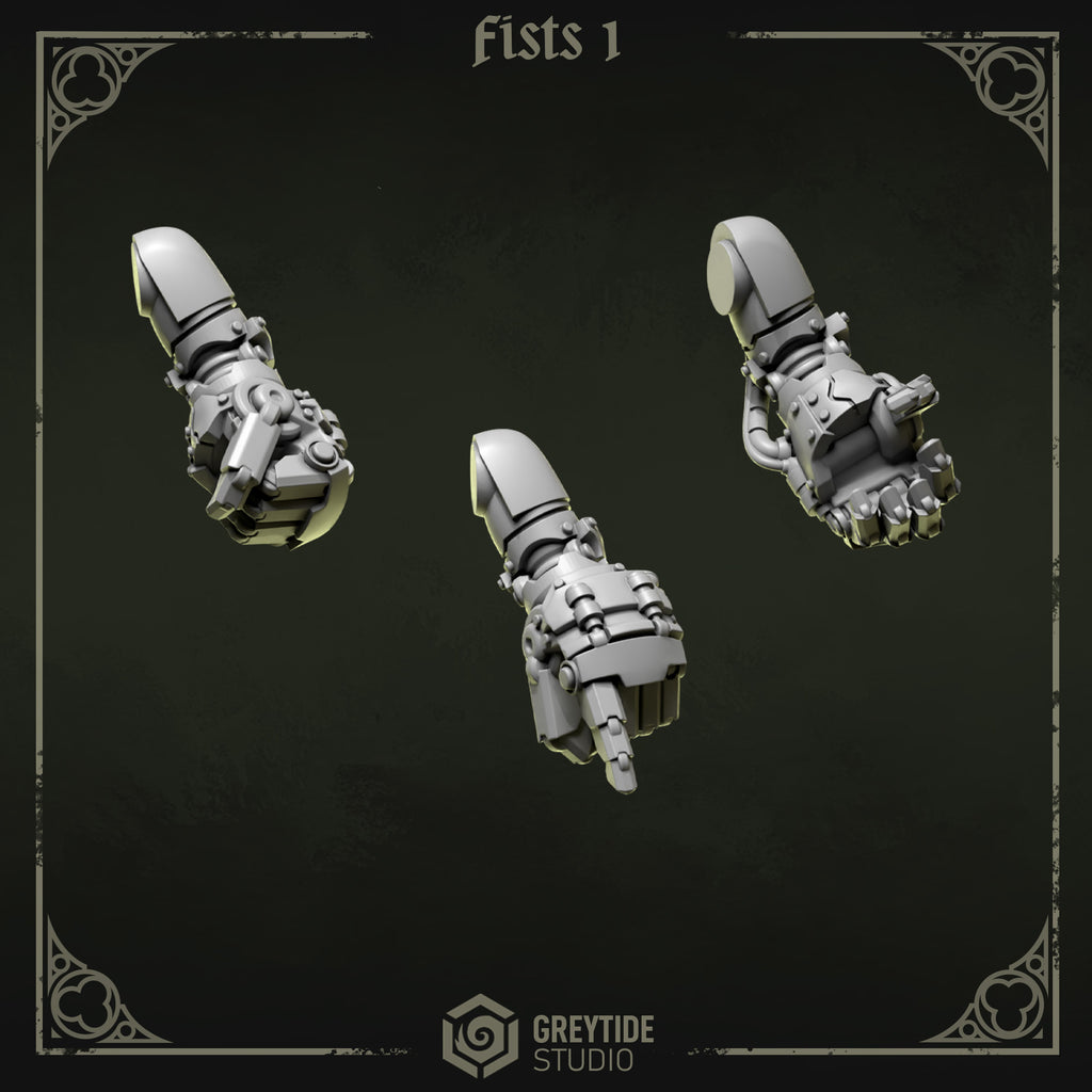 Eternal Pilgrims Puños (15 bits) - Space Marines - Greytide Studio