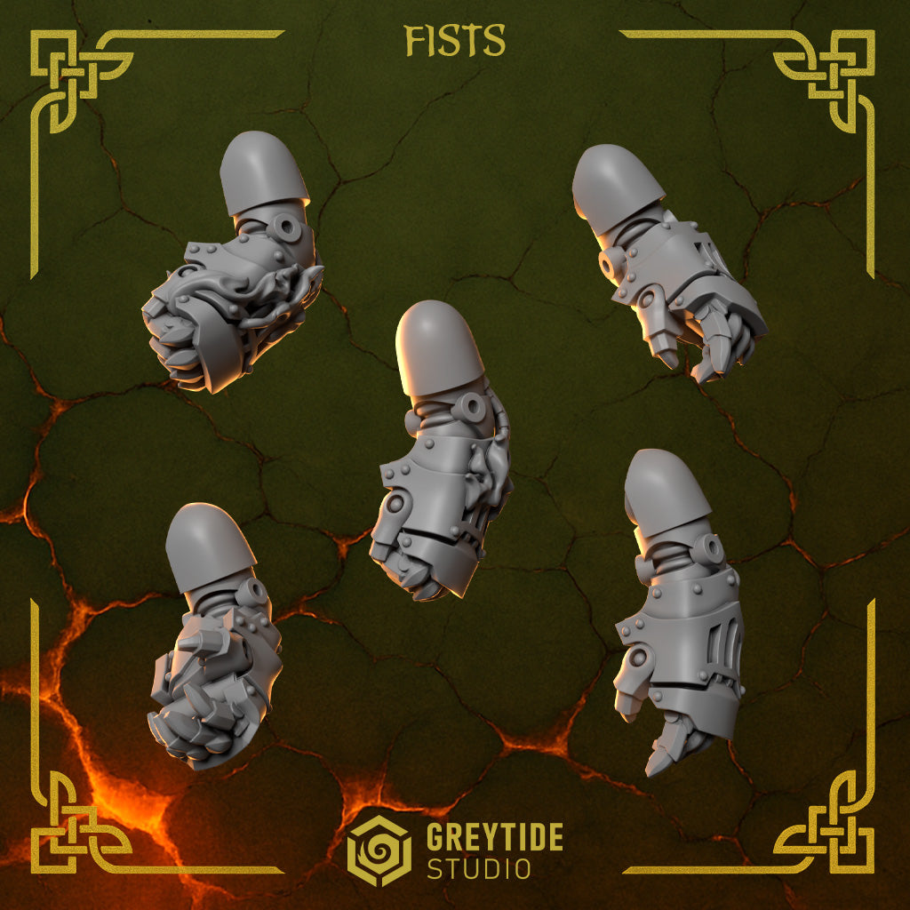 Kit de Mejoras Anvil Wardens (153 piezas) - Cazadores de Dragones Space Marines