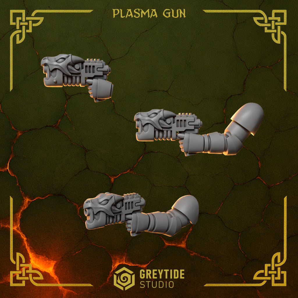 Anvil Wardens Hands and Pistols Kit - Space Marines - Greytide Studio