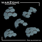 Rocas de Resina para Bases de Miniaturas - Formaciones de Basalto