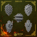 Anvil Wardens Dragon Shields (x20) - Space Marines - Greytide Studio