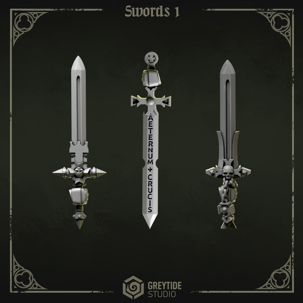 Eternal Pilgrims Espadas - Space Marines - Greytide Studio