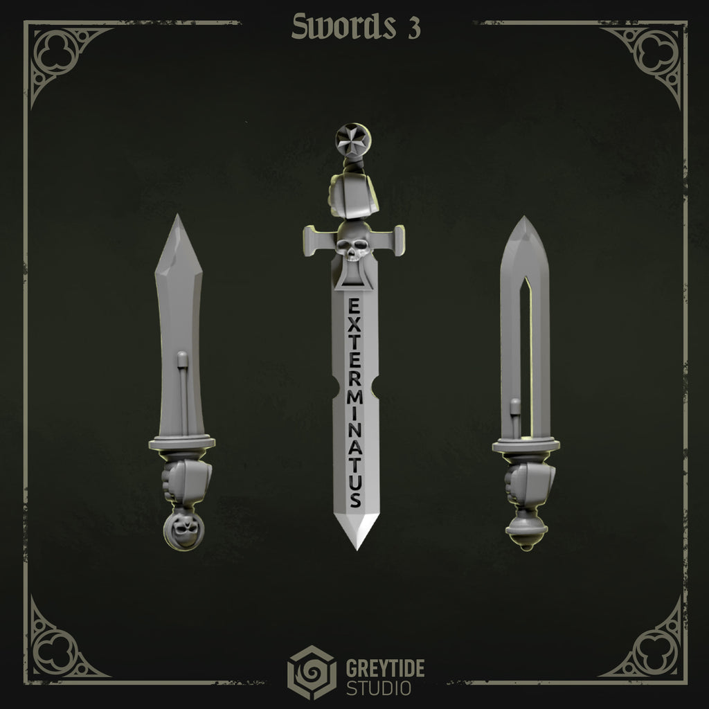 Eternal Pilgrims Espadas - Space Marines - Greytide Studio
